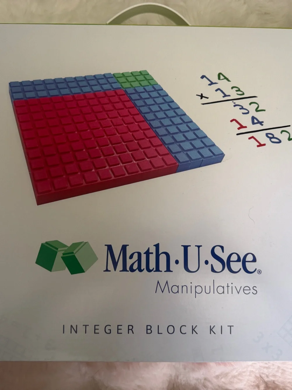 Integer Block Kit – Multicolor Math Manipulatives (Red, Blue, Green, Pink) - Picture 1 of 3
